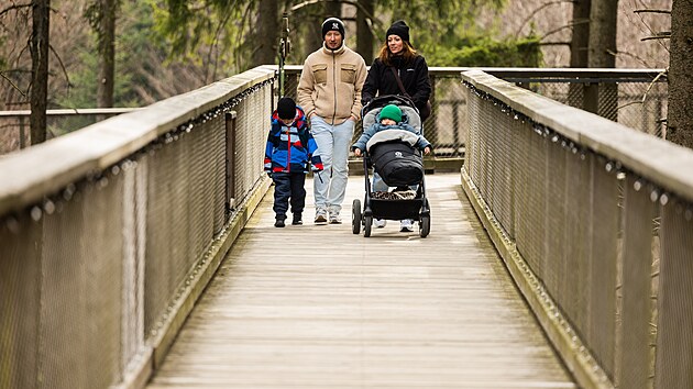 Stezka korunami strom� v Jansk�ch L�zn�ch (24. b�ezna 2026)