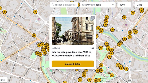 Origin�ln� archiv fotografi�. Opava zp��stupnila Vzpom�nkovou mapu, kter� obsahuje dobov� fotografie um�st�n� p��mo do
interaktivn� mapy m�sta. Lid� datab�zi mohou d�le roz�i�ovat.