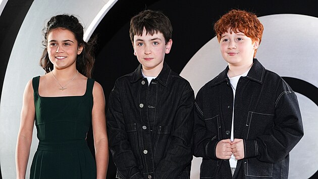 Arabella Stantonov�, Dominic McLaughlin a Alastair Stout v Lond�n� na HBO Max Launch Party (25. b�ezna 2026)