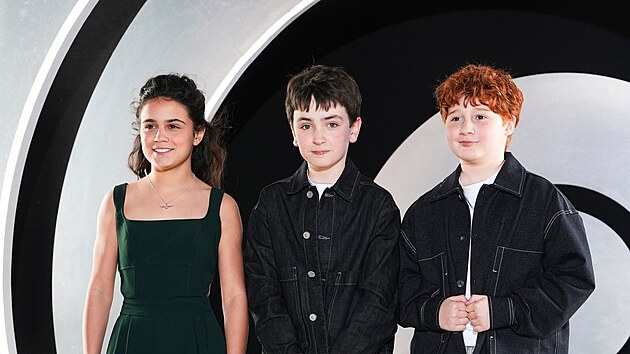 Arabella Stantonov�, Dominic McLaughlin a Alastair Stout v Lond�n� na HBO Max Launch Party (25. b�ezna 2026)