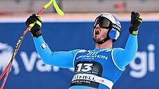 Dominik Paris vyhrál finálový sjezd Sv�tového poháru.