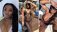 Simone je zapálenou sportovkyní a má díky tomu dokonalou postavu.