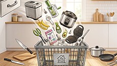 Co v domácnosti pou�íváte jen ob�as, nem�lo by zbyte�n� zabírat místo v...