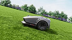 Mova 600 je ur�ená pro men�í zahrady do 600 m2, chlubí se náklonem a� 45 °.