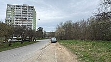 Pra�ského sídli�t�, kde poblí� do�lo k tragické vra�d� dít�te. (25. b�ezna 2026)