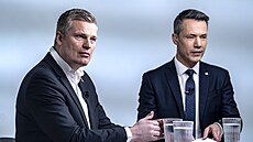 V po�adu Debata �T, který nahradil Otázky Václava Moravce, diskutovali...