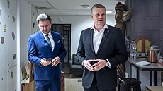 V po�adu Debata �T, který nahradil Otázky Václava Moravce, diskutovali...
