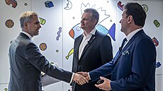 V po�adu Debata �T, který nahradil Otázky Václava Moravce, diskutovali...