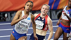 �tvrtka�ka Lurdes Gloria Manuel ve finále halového mistrovství sv�ta v Toruni