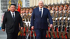 B�loruský v�dce Alexandr Luka�enko se p�i náv�t�v� Severní Koreje mimo jiné...