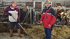 Rodinná farma Markéty a Radima Nová�kových, která hospoda�í ve Stará B�lé a ve...