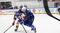 Momentka ze �tvrtého �tvrtfinálového utkání mezi Kometou Brno a Dynamem...