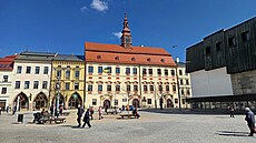 Masarykovo nám�stí v Jihlav�. Historické srdce krajské metropole, jeho� podobu a dal�í rozvoj má ochránit nov� p�ipravovaný koncep�ní projekt Jihlava - vize 2050.