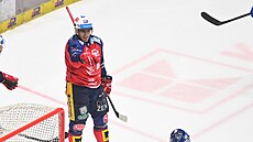 Luká� Sedlák dal druhý hattrick v dresu Pardubic a za�ídil Dynamu vedení ve...