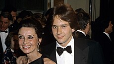 Audrey Hepburnová se synem Seanem (1981)