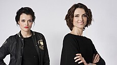 Jana Stryková a její sestra Kate�ina
