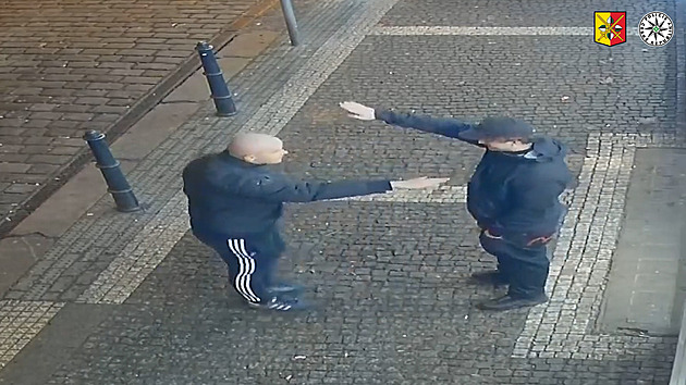 Rozbili výlohu, hajlovali a zmlátili svědka. Policie hledá partičku výtržníků