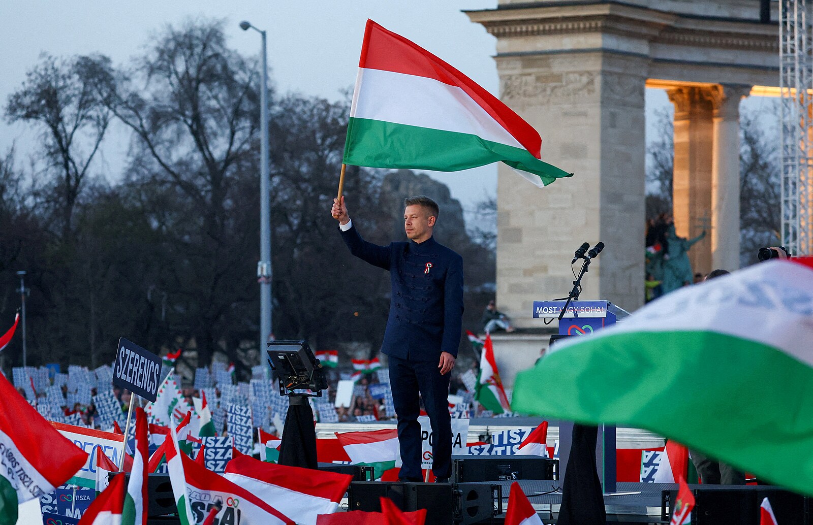 S Ruskem chci pragmatické vztahy, řekl Magyar. Evropě i Kyjevu může vzít iluze