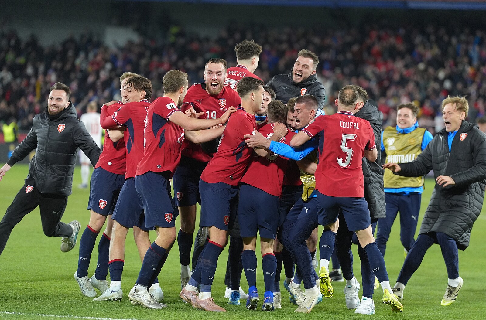 Česko - Dánsko 2:2, na penalty 3:1,  po letech jsou fotbalisté na mistrovství světa