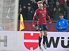 Pavel �ulc se raduje z nádherné trefy proti Dánsku.