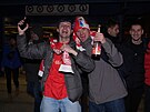 �e�i slaví postup fotbalové reprezentace na mistrovství sv�ta.