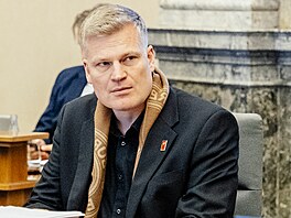 Vláda má na programu i �adu návrh� opozi�ních stran a senátor�. Na snímku Filip...