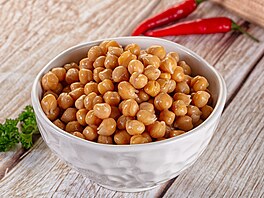 Cizrna obsahuje vlákninu a bílkoviny, které pomáhají omezit chut� na sladké a...