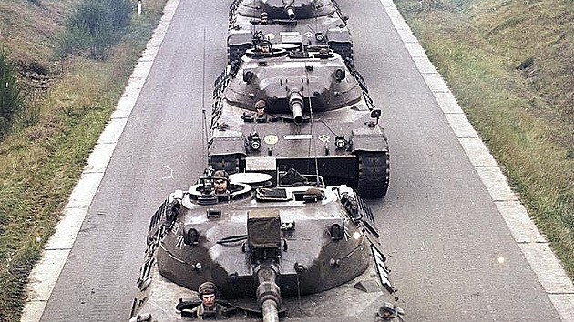 Tanky Leopard 1 ran�ho proveden�, rok 1965
