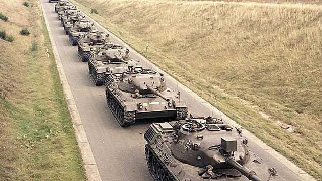 Tanky Leopard 1 ran�ho proveden�, rok 1965