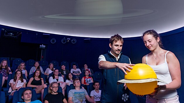 Planet�rium v libereck�m science centru iQlandia