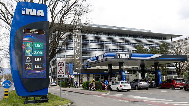 Chorvatsk� �erpac� stanice v Z�h�ebu. (23. b�ezna 2026)