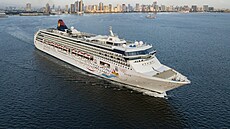 Výletní lo� Star Navigator b�hem zastávky ve filipínské Manile. (13. února 2025)