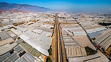 Skleníky pro p�stování ovoce a zeleniny ve �pan�lské  provincii Almería (13....