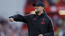 Jürgen Klopp po zápase mezi legendami Liverpoolu a Dortmundu.