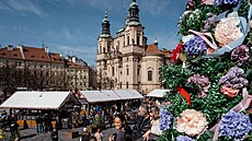Velikono�ní trh na Starom�stském nám�stí v Praze. (28. b�ezna 2026)