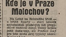 Kde je v Praze Molochov?