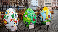 Olomouc slaví Velikonoce jarmarkem na Horním nám�stí, kde jsou k vid�ní i...