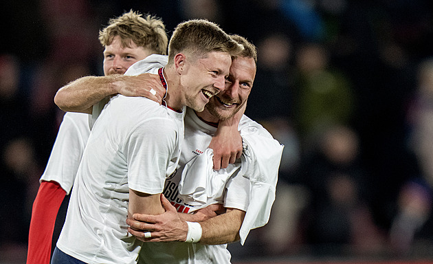 Česko - Dánsko 2:2, na penalty 3:1, po letech jsou fotbalisté na mistrovství světa