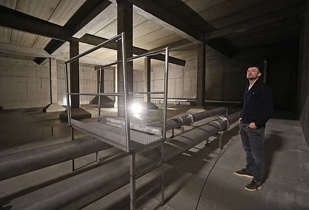 Skrývá ho země. Jihlava na Lesnově dobudovala impozantní chrám vody