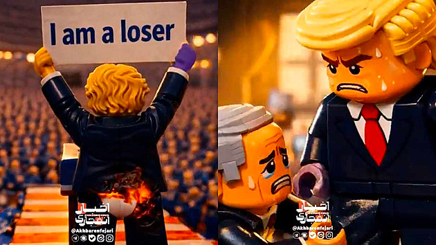 Vyhraje, kdo zaujme. Írán do válečné propagandy zapojil memy, vtip i Lego