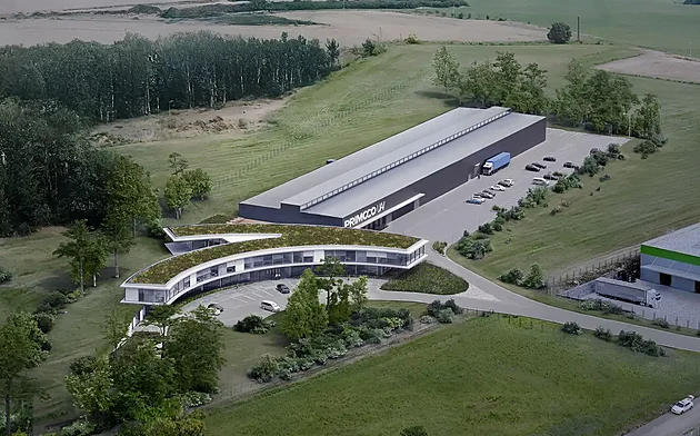 Výrobce dronů Primoco postaví u Písku nový závod, dominanta bude mít tvar křídel
