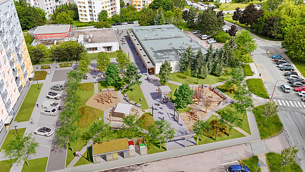 Polidštění Mírové. Největší sídliště v Rychnově dostane nové náměstí