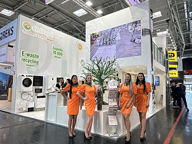 Spole�nost Enviropol uk�e s�lu inovac� na sv�tov�m veletrhu IFAT