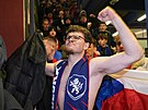 �e�i slaví postup fotbalist� na MS.