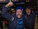 �e�i jsou na mistrovství sv�ta! Fanou�ci v euforii p�ed pra�skou Letnou.