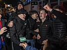 Euforie a do toho rozhovor? Pro �eské fanou�ky po postupu na mistrovství sv�ta...