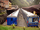 �eleznice k Machu Picchu, Train station in Aguas Caliente
