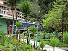 �eleznice k Machu Picchu, Train station in Aguas Caliente