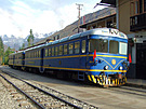 MAN railcars Nos.217 & 216 (ex-59 & 58)at Ollantaytambo ready to depart for...