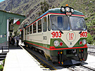 �eleznice k Machu Picchu, Inca Rail, nuevo tren Ollantaytambo / Machu Picchu